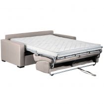 CAPITO, Canapé convertible Rapido, couchage 120 cm en tissu Artemis