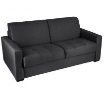 CAPITO, Canapé convertible Rapido, couchage 120 cm en tissu Luna