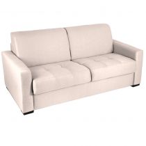 CAPITO, Canapé convertible Rapido, couchage 140 cm en velours Tiffany