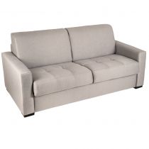 CAPITO, Canapé convertible Rapido, couchage 160 cm en velours Tiffany