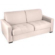 CAPITO, Canapé convertible Rapido, couchage 160 cm en velours Tiffany