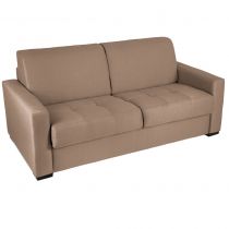 CAPITO, Canapé convertible Rapido, couchage 160 cm en velours Tiffany