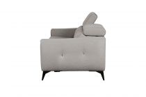 LINDA, Convertible pour usage quotidien, couchage 140cm en tissu