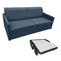 SIMPLY, Canapé convertible Rapido, Couchage quotidien 140cm en Velours