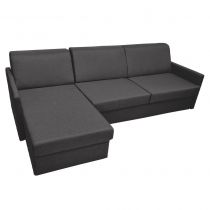 SIMPLY, Canapé d\'angle convertible Rapido, reversible, Couchage quotidien 120cm en tissu Gallardo