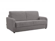 TOM, Convertible Rapido pour usage quotidien, couchage 140 cm en tissu Lincoln