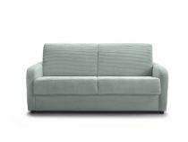 TOM, Convertible Rapido pour usage quotidien, couchage 140 cm en velours COTELE